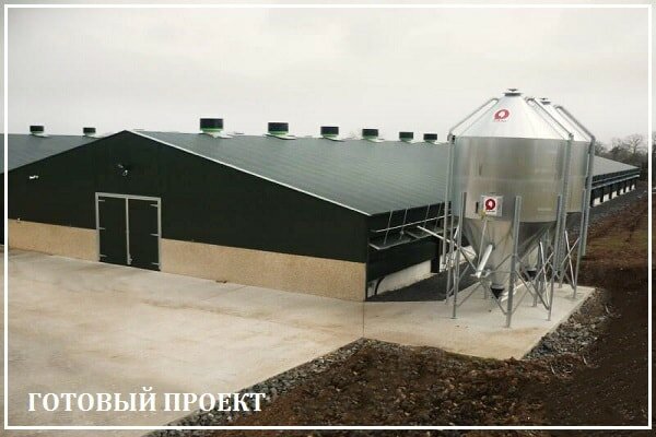 Этапы возведения птицефабрики от завода ВелесТент-улн